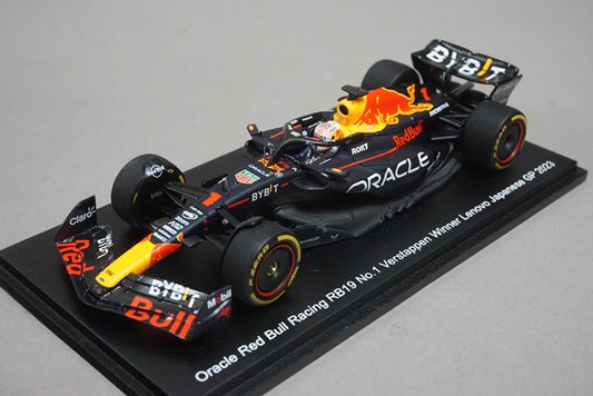 1:43 SPARK SCS241 Oracle Red Bull Racing RB19 Japanese GP Winner 2023 #1 Suzuka Circuit Special Order