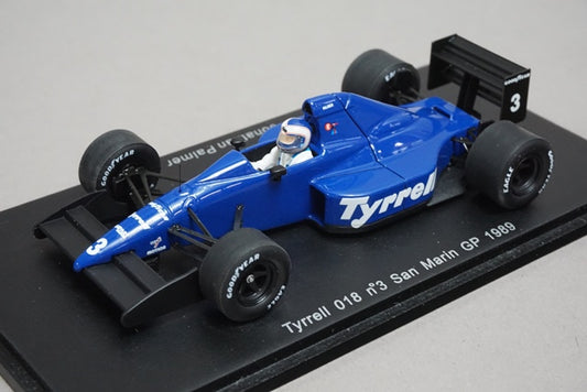 1:43 SPARK S1642 Tyrrell 018 San Marino GP 1989 #3