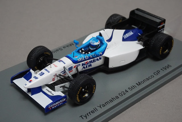 1:43 SPARK S6977 Tyrrell Yamaha 024 Monaco GP 1996 #19 Mika Salo