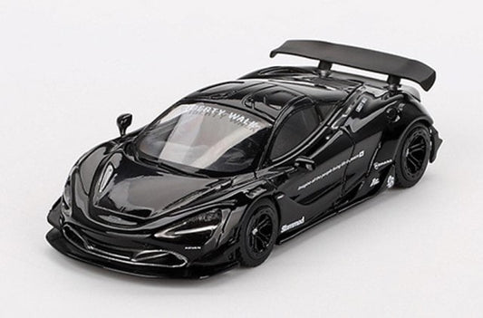 MGT00777-MJ TSM MINI-GT x Mijo 1:64 McLaren 720S LBWorks Black LHD (Blister pack)
