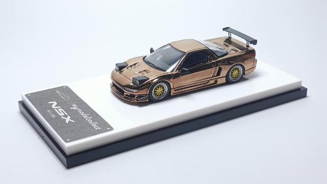 [ Pre-order ] MC Model Collect 1:64 Honda NSX Na1 Chrome Rose Gold