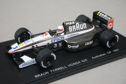 1:43 SPARK FS02 BRAUN Tyrrell Honda 020 Australian GP 1991 #3 25th Anniversary Racing On