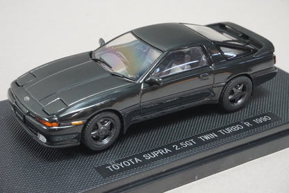 1:43 EBBRO 43774 Toyota Supra 2.5GT Twin Turbo R 1990 Dark Green