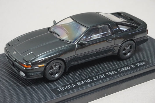 1:43 EBBRO 43774 Toyota Supra 2.5GT Twin Turbo R 1990 Dark Green