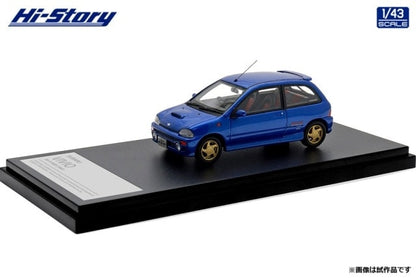 HS463SP Hi-story 1:43 Subaru VIVIO RX-R 4WD 1993 Customized Metallic Blue