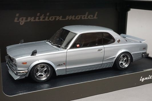 1:18 ignition model IG0743 Nissan Skyline 2000 GT-R (KPGC110) Silver