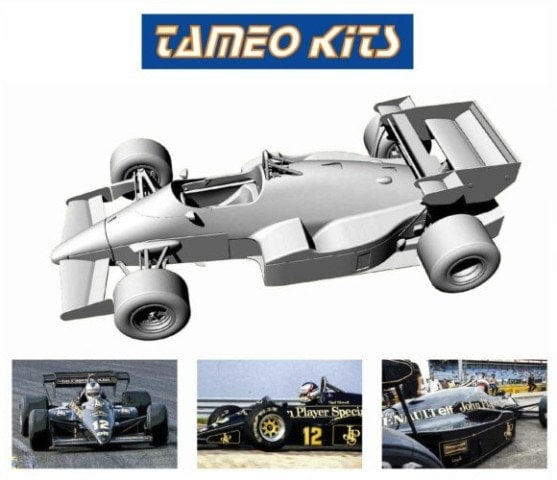 [ Pre-order ] TMK 446 Tameo Kit 1:43 Lotus Renault 95T Netherlands DUTCH GP 1984 Nigel Mansell - Elio De Angelis
