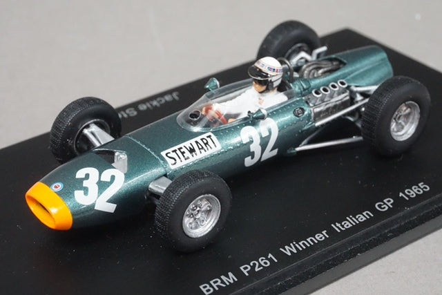 1:43 SPARK S4247 BRM P261 Italian GP Winner 1965 #32 Jackie Stewart