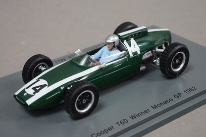 1:43 SPARK S4802 Cooper T60 Monaco GP Winner 1962 #14