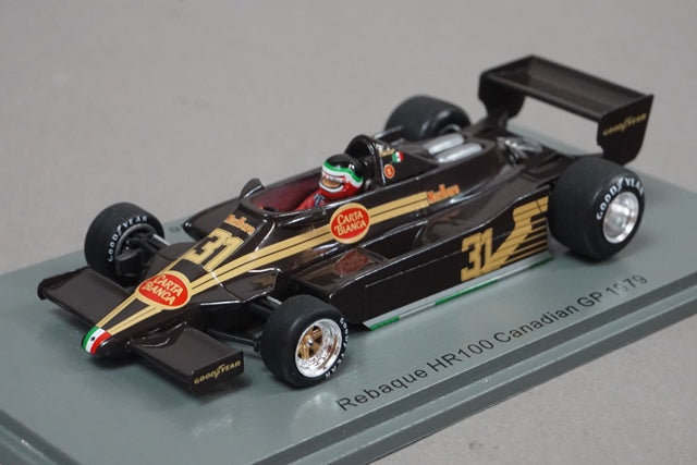 1:43 SPARK S5750 Rebaque HR100 Canadian GP 1979 #31 Hector Rebaque