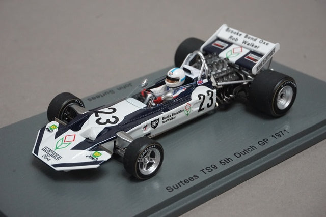 1:43 SPARK S4014 Surtees TS9 Dutch GP 1971 #23