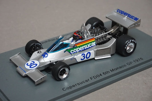 1:43 SPARK S3938 Copersucar FD04 Monaco GP 6th 1976 #30 Emerson Fittipaldi