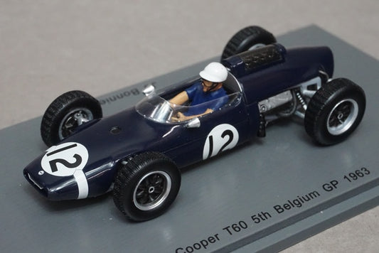 1:43 SPARK S4804 Cooper T60 Belgian GP 5th 1963 #12 Joakim Bonnier