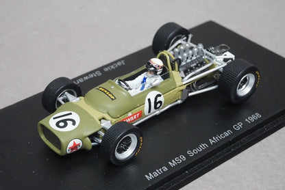 1:43 SPARK S1587 Matra MS9 South African GP 1968 #16 Jackie Stewart