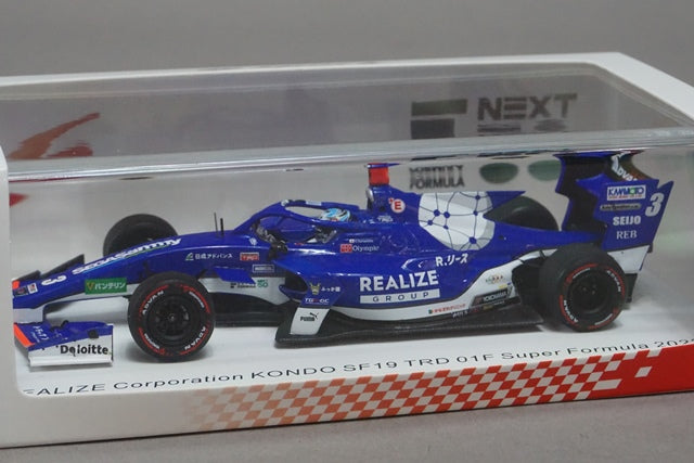 1:43 SPARK SJ112 SF19 KONDO Racing TRD01F Super Formula 2022 #3 Kenta Yamashita