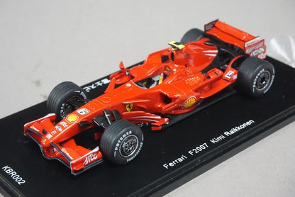 1:43 Redline KBS002 Ferrari F2007 Japan GP FUJI SPEEDWAY #6 Kimi Raikkonen