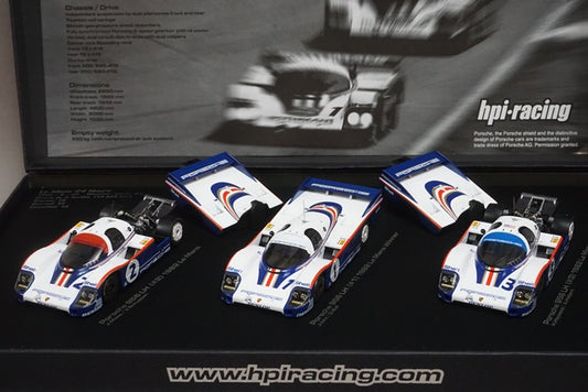 1:43 HPI 8037 Porsche 956 LH 1982 Le Mans Special Set