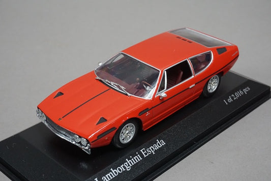 1:43 MINICHAMPS 400103302 Lamborghini Espada 1970 Red