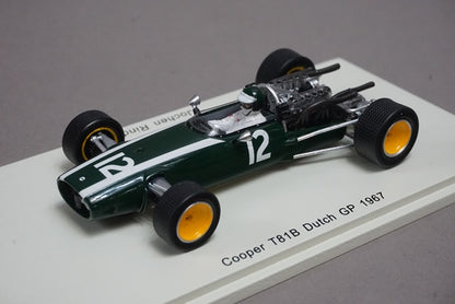 1:43 SPARK S4806 Cooper T81B Dutch GP 1967 #12 Jochen Rindt