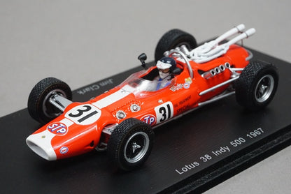 1:43 SPARK S4274 Lotus 38 Indy 500 1967 #31 Jim Clark