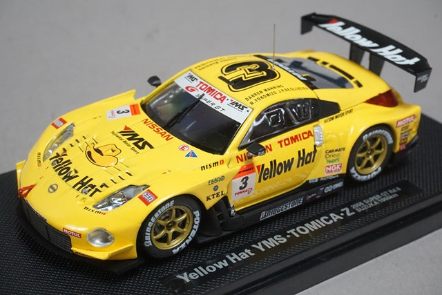 1:43 EBBRO TOMYTEC Nissan Yellow Hat YMS TOMICA Z Super GT Suzuka 1000km 2006 #3