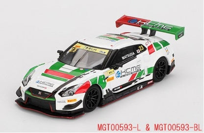 [ Back-order ] TSM MINI-GT MGT00593-L 1:64 Nissan GT-R Nismo GT3 FIA GT World Cup Macau 2018 #23 KCMG LHD  model car