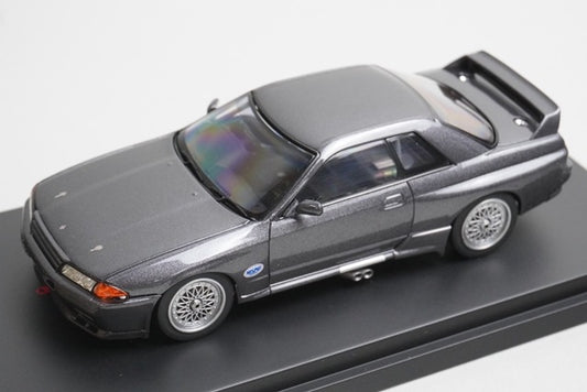 1:43 HPI 8119 Nissan Skyline GT-R Group A Racing Gun Gray model car