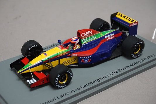 1:43 SPARK S6967 Venturi Larousse Lamborghini LC92 South African GP 1992 #30