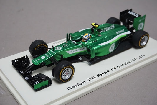 1:43 SPARK S3077 Caterham CT05 Renault Australian GP 2014 #9 Marcus Ericsson