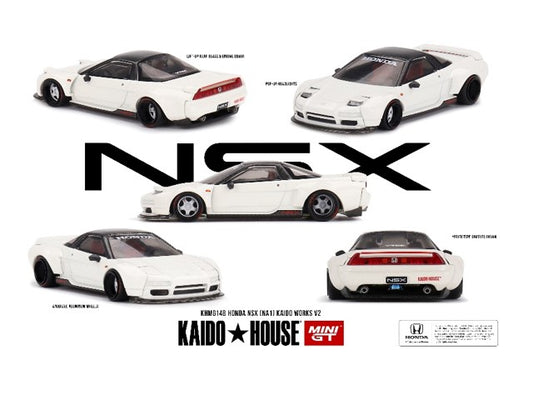 KHMG148 TSM MINI-GT 1:64 Honda NSX (NA1) KAIDO WORKS V2 (Left-hand drive)