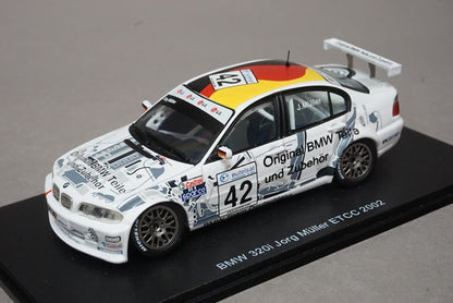 1:43 SPARK S0401 BMW 320i Jorg Muller ETCC 2002 #42