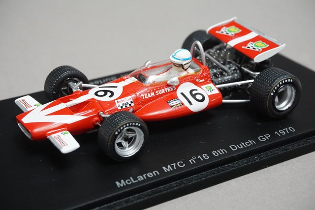 1:43 SPARK S3134 McLaren M7C Dutch GP 1970 #16 John Surtees