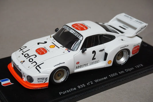 1:43 SPARK SF032 Porsche 935 1000km Dijon Winner 1978 #2