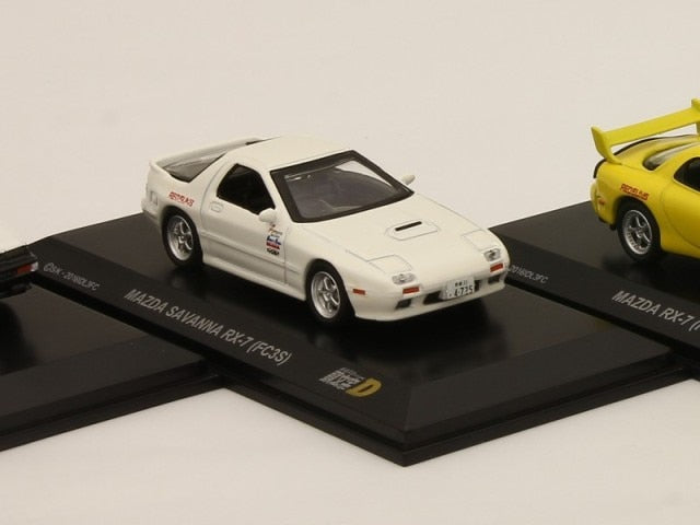 K07057A3B KYOSHO 1:64 Initial D MAZDA Savanna RX-7 (FC3S)