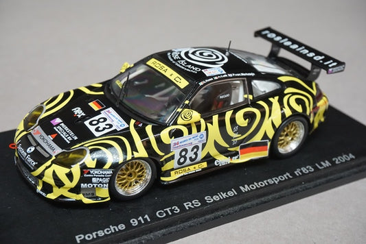 1:43 SPARK BAM002 Porsche 911 CT3 RS LM 2004 #83 BAM