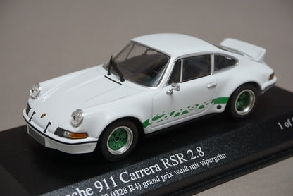 1:43 MINICHAMPS 430736908 Porsche 911 Carrera RSR 2.8 1973 White