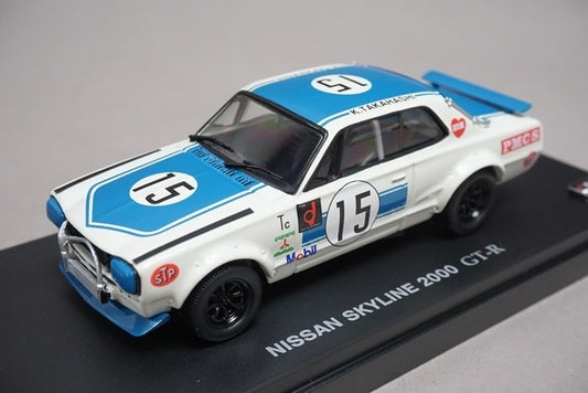 1:43 KYOSHO K03029B Nissan Skyline 2000 GT-R FUJi GC 1972 #15