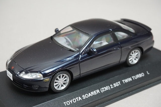 1:43 KYOSHO K03351BL Toyota Soarer (Z30) 2.5GT Twin Turbo L Dark Blue Mica