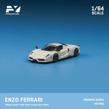 FY64034 Finclassically 1:64 Enzo Luminous White carbon