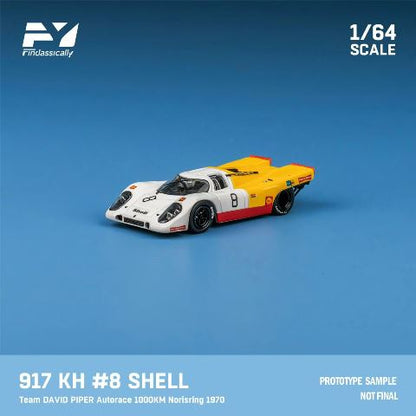 [ Pre-order ] FY64035 Finclassically 1:64 Porsche 917K Yellow White #8