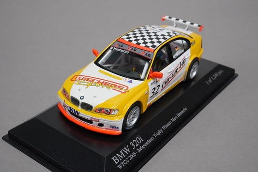 1:43 MINICHAMPS 400052432 BMW 320i WTCC 2005 #32