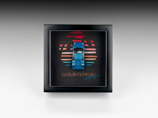 FY64051 Finclassically 1:64 Countach LP5000 S Blue Frame Type