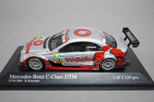 1:43 MINICHAMPS 400043401 Mercedes Benz C-Class DTM 2004 B.Schneider #1