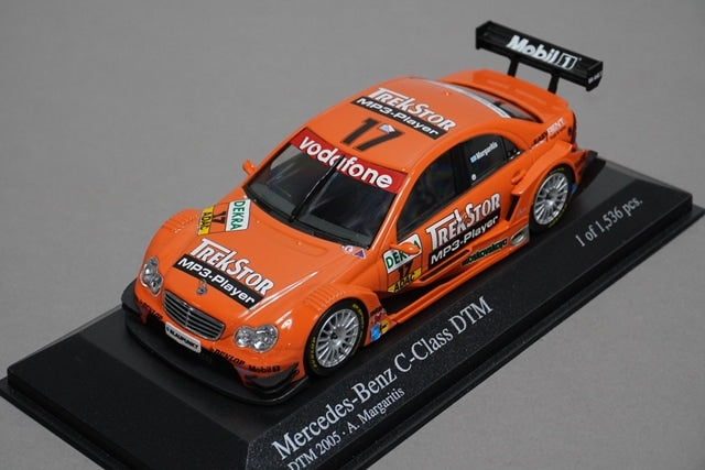 1:43 MINICHAMPS 400053417 Mercedes Benz C-Class DTM 2005 A.Margaritis #17