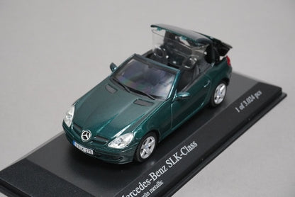 1:43 MINICHAMPS 400033130 Mercedes Benz SLK-Class Green Metallic