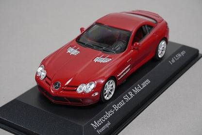 1:43 MINICHAMPS 400033024 Mercedes Benz SLR McLaren 2003 Red