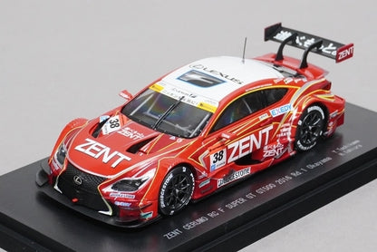 1:43 EBBRO 45386 Lexus SUPER GT GT500 2016 Rd.1 Okayama ZENT CERUMO RC F #38