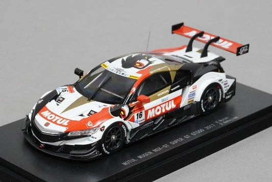 1:43 EBBRO 45514 Nissan Super GT GT500 2017 MOTUL MUGEN NSX-GT #16