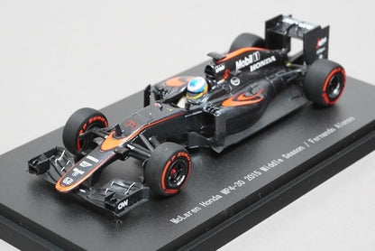 1:43 EBBRO 45326 Honda McLaren MP4-30 2015 Middle Season Fernando Alonso #14