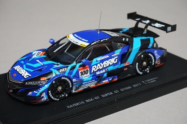 1:43 EBBRO 45515 Honda RAYBRIG NSX-GT Super GT GT500 2017 #100